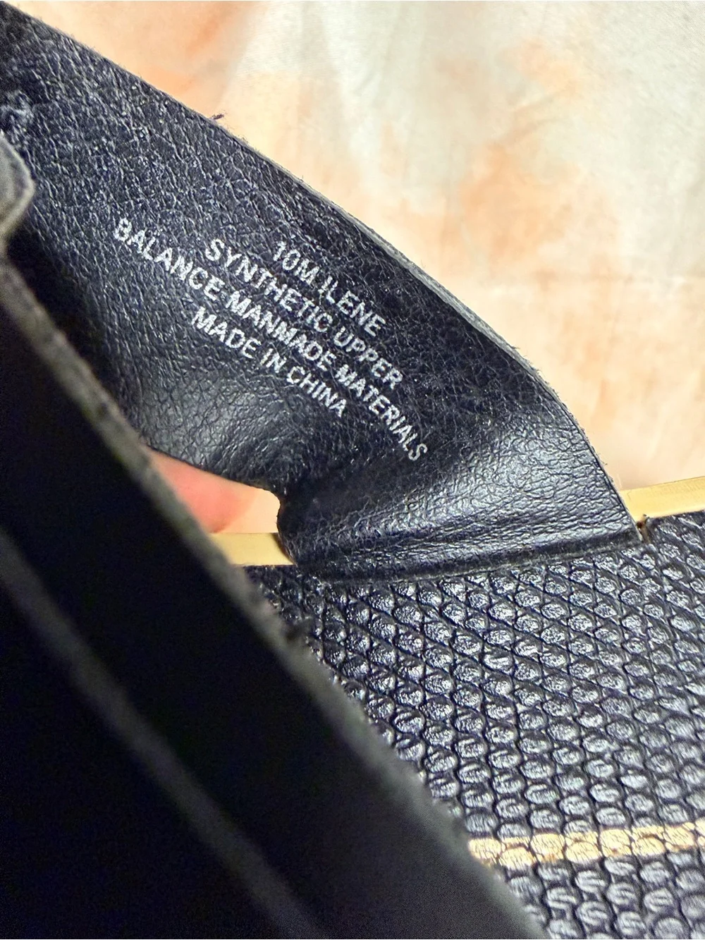 Dolce Vita Black Thong Sandals with Gold Buckle